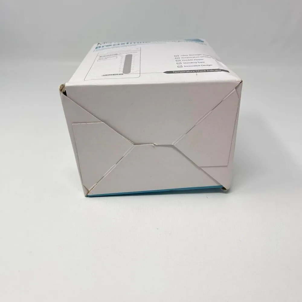 Mother-K Breast Milk Storage Bags 10 Oz 50 Pack Open Box New